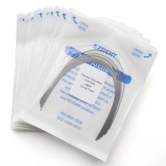 AZDENT Dental Orthodontic Heat Thermal Activated Niti Rectangular Arch Wires