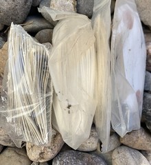 White Inventory Tag Lot. New