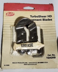Malco TSHDRB Replacement Blades (3) for TSHD Heavy Duty Sheet Metal Turbo Shear