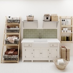 14 in. x 24 in. Stainless Steel Wall Shelf With Squared Edge