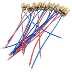 20 PCS/Lot 650nm 6mm 5V 5mW Red Laser Dot Diode Module US NEW**