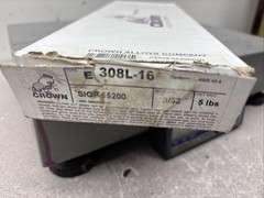 NEW 4.15lb BOX of Crown Alloy 3/32 E 308L-16 Stainless Steel Electrode SE308/EXN