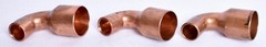 3 Count Copper 1″ X 1/2″ 90° Reducing Elbows C X C