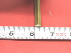 10 Pieces 5/16″ C360 BRASS HEX BAR 32″ long New Lathe Bar Stock .312″ 1/2 Hard