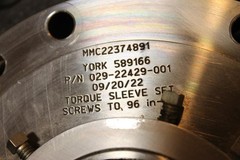 York 029 22429 001 Double Seal Shaft HA65-104 ^