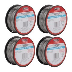 Innershield NR211-MP Flux-Core Welding Wire for Mild Steel (Four 1 Lb. Spools)