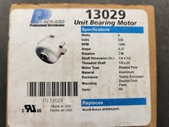 Packard 13029 Unit Bearing Motor.