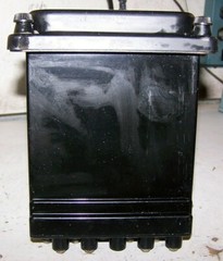 GE TYPE DS-63 TWO STATOR WATTHOUR METER 120 VOLT 3 WATT 3 PHASE 700X63G1