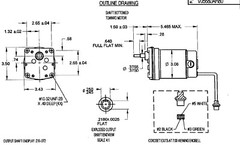 90V DC gear motor, 20 RPM, 50 in-lb, X-Ray Processing Equipment – AFP Imaging