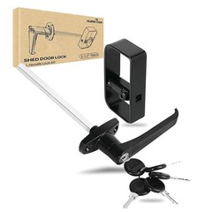 shed Door Latch shed Door Handle with 5-1/2″ Stem,shed Door Lock Matching Set…