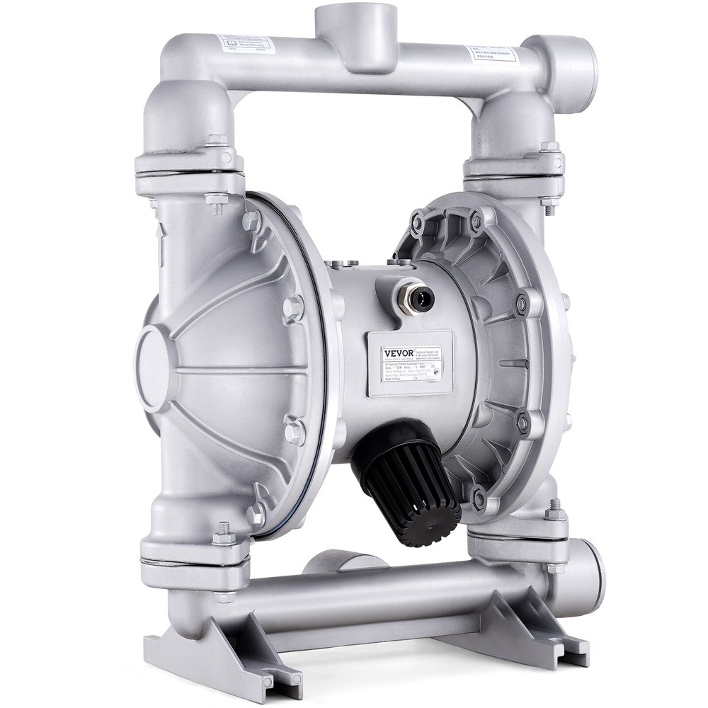 VEVOR Air Operated Double Diaphragm Pump 44 GPM Max 115 PSI Air Waste Oil Pump