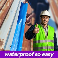 Waterproof tape, waterproof coiled material and self-adhesive roof sealant have