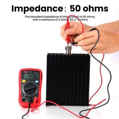 BECEN 200Watt 4.3-10 Mini DIN Male RF Dummy Load,DC to 3GHz 50 Ohm，Combine Th…