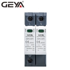 GEYA Surge Protector Protective Device DC 600V 2P 40kA Lighting Arrester Device