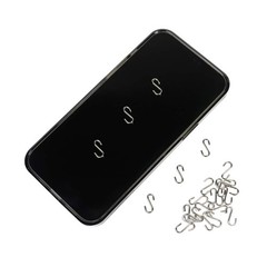 Mini S Hooks Connectors S Shaped Wire Hook Hangers 100pcs Hanging Hooks for D…
