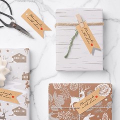 Handmade Gift Tags, Pack of 100 Kraft Tags, 7cm x 2.5cm Handmade…