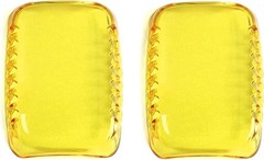 2pc 2500K Selective Yellow Colored LED Pod Fog Light Shield Cover Lenses – F150
