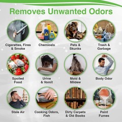 Room Shocker, Quick Release Odor Eliminator for Home & Office, Eco-Friendly…