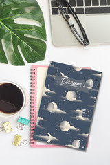 Moon Clouds Dream Journal | Guided Dream Diary