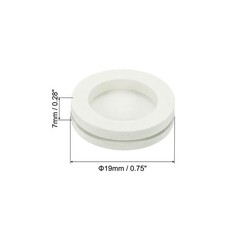 Air Conditioner Drain Stoppers 25mm/1″ Rubber Plug Replacement Part Beige 3pcs