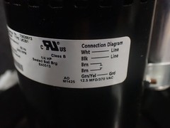 FASCO 70626613 Blower Motor Assembly, 115V, 3400 RPM, 1/4HP, No Box
