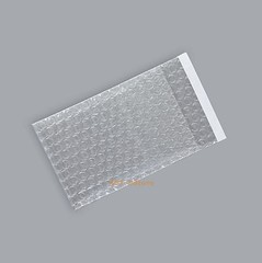 1000 PCS Small Bubble Bags 2.5″ x 3″ Inches_65 x 80+20mm Clear Packing Pouches