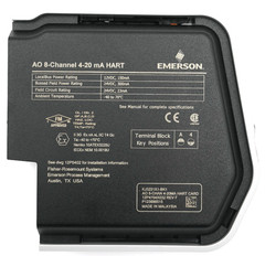 EMERSON AO 8-CHANNEL 4-20 mA HART KJ3221X1-BK1 DELTAV