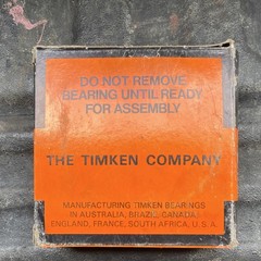Timken Tapered Roller Bearing JM822049 Model JM822049 MPN Heavy Duty Precision
