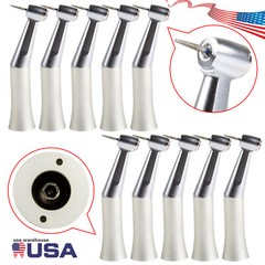 1-10*Dental Slow Low Speed Contra Angle handpiece Push E-type Fit FG1.6mm Bur OR