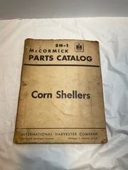 Vintage SH-1 McCormick Corn Shellers Parts Catalog Book International Harvester