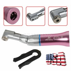 NSK Style Dental Low Speed Contra Angle Handpiece E-Type Attach EX203 Pink bk