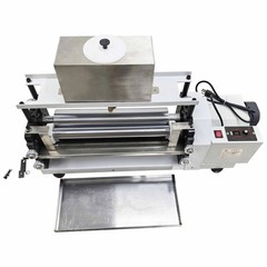 110V Double-sided Gluing Machine 15.35IN Glue Coating Machine with Steel Roller
