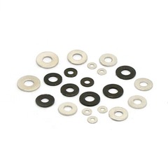 100PCS Flat Shim Washers 0.2mm/0.3mm Thickness Mini Micro Washer For Bolts&Screw