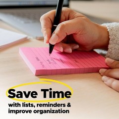 Post-it Super Sticky Notes, 3 Sticky Note Pads, 3 x 3 in., School Supplies for S