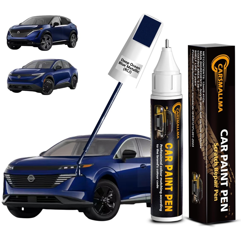 Nissan Touch Up Paint Pen Kit Deep Ocean Blue Scratch Repair for Chips & Nicks