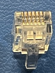 8588-1306 MODULAR CONNECTOR (10 PER LOT)