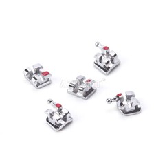 Dental Orthodontic MIM Monoblock Bracket Mini MBT/Roth 0.022/018 with 3-4-5 HooK