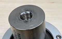 Dukane 110-3743 Titanium Ultrasonic Welding Booster, 40 kHz, 2.0 Gain