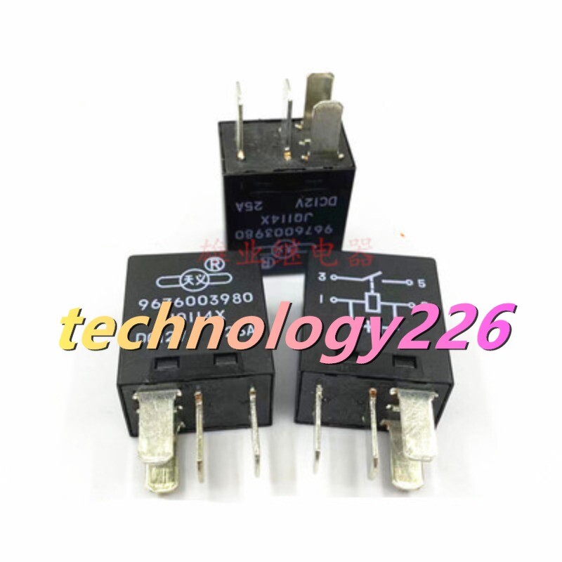 1PC NEW Land Wind X5X6X7X8X9 relay 9676003980 JQII4X 12V 25A/30A 4 pin #YX