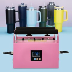 CH2330 Manual Tumbler Heat Press Machine 40Oz Mug Cup DIY Sublimation Printing