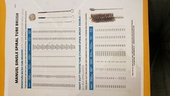 HIGHTBRUSH 20241 MINIATURE 1/16” NYLON TUBE BRUSH  5 PACK