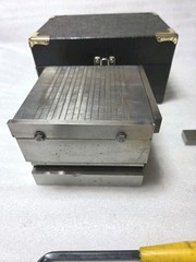Kanetsu KMT-1515FS 6″ x 6″ KINJUNG Magnetic Sine Plate Chuck Magnet Manual
