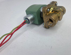 ASCO 8210G001 Red-Hat II 3/8″ 24VDC Brass Solenoid Valve 11.6W