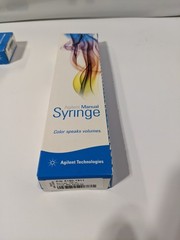 CHEMGLASS 2cc Glass Syringe Lot 8x CG-3070-01 Luer Lock Lab