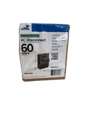 Midwest Electric Products 60 Amp 240-Volt Non-Fuse Non-Metallic AC Disconnect