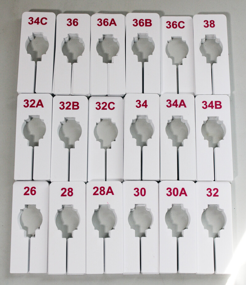 Clothing Rack Rectangular Size Divider Womens Bras/Mens Jeans Asst Hanger Retail