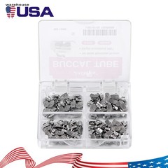 200pcs AZDENT Dental Ortho MIM Buccal Tube Roth/MBT 0.022 1st Molar Bondable