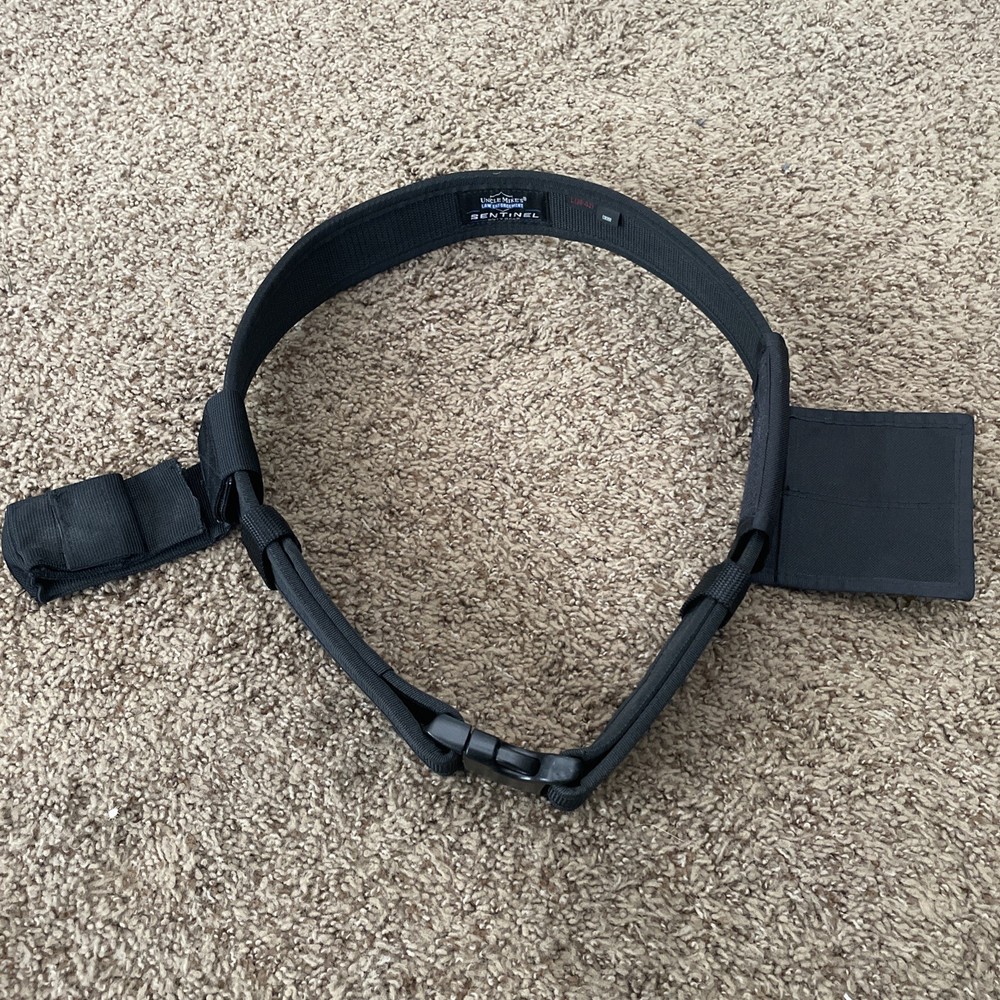 NIP Uncle Mike’s Law Enforcement Duty Belt Gear Sentinel Large L(38-42) New!
