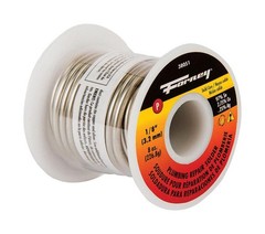 Forney Lead-Free Plumbing Solder 1/8 in. D Tin/Copper/Silver