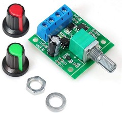 2pcs PWM Low Voltage Motor Speed Controller DC 1.8V 3V 5V 6V 12V 2A 1803BK 18…